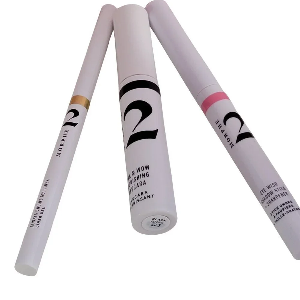 3 Piece Eye color Morphe 2 Set Mascara Eye Liner NEW